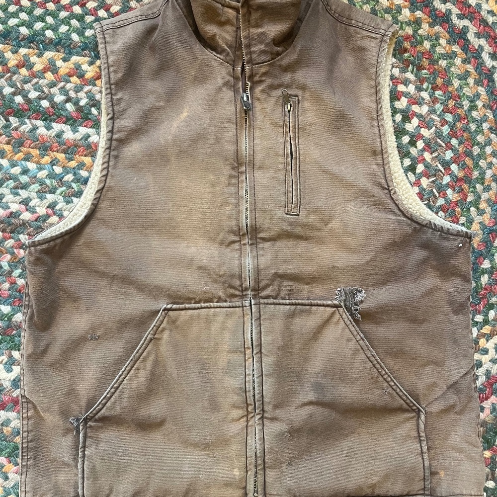 Carhartt style acid workwear vest